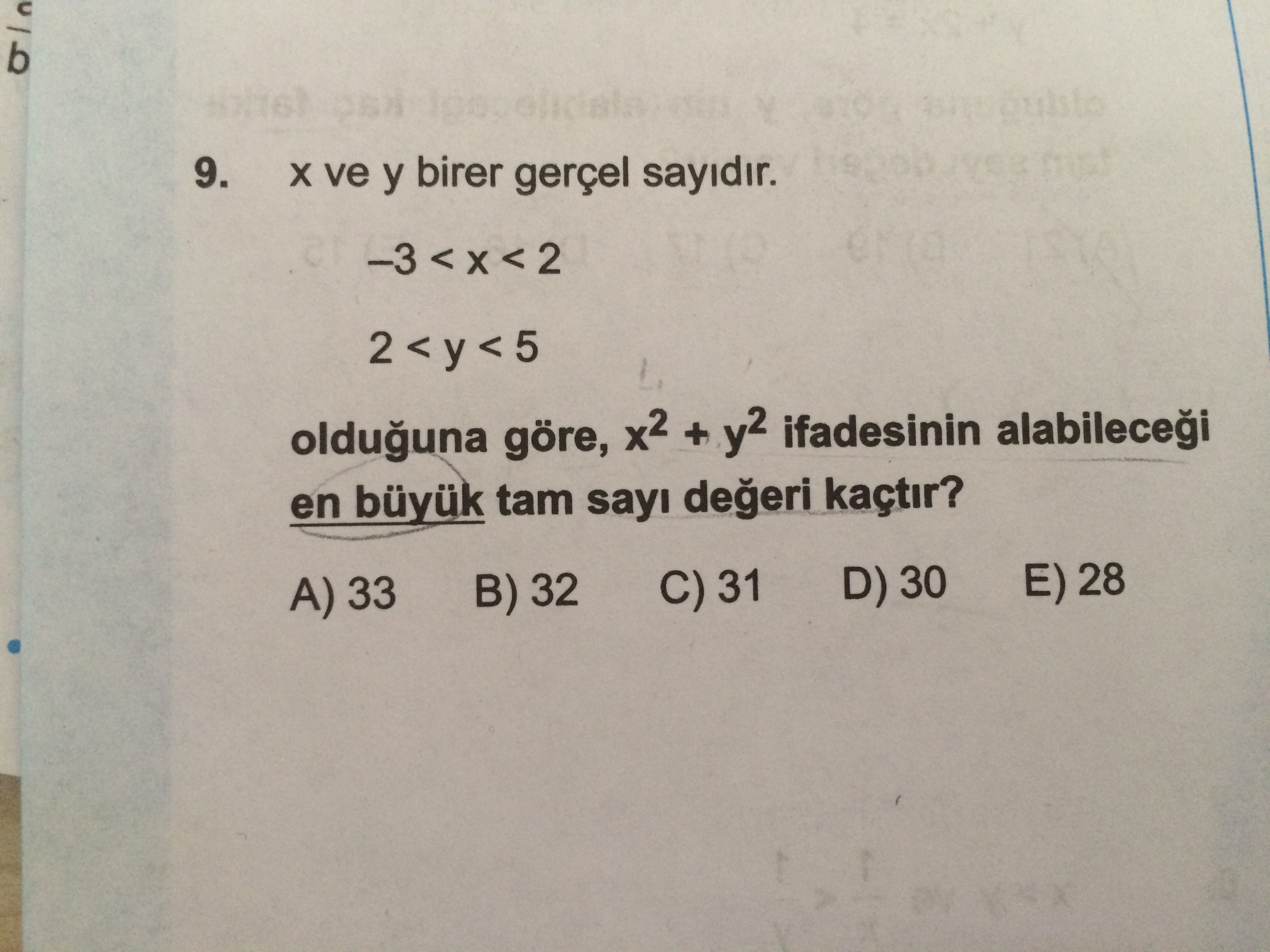 eşitsizlikler1