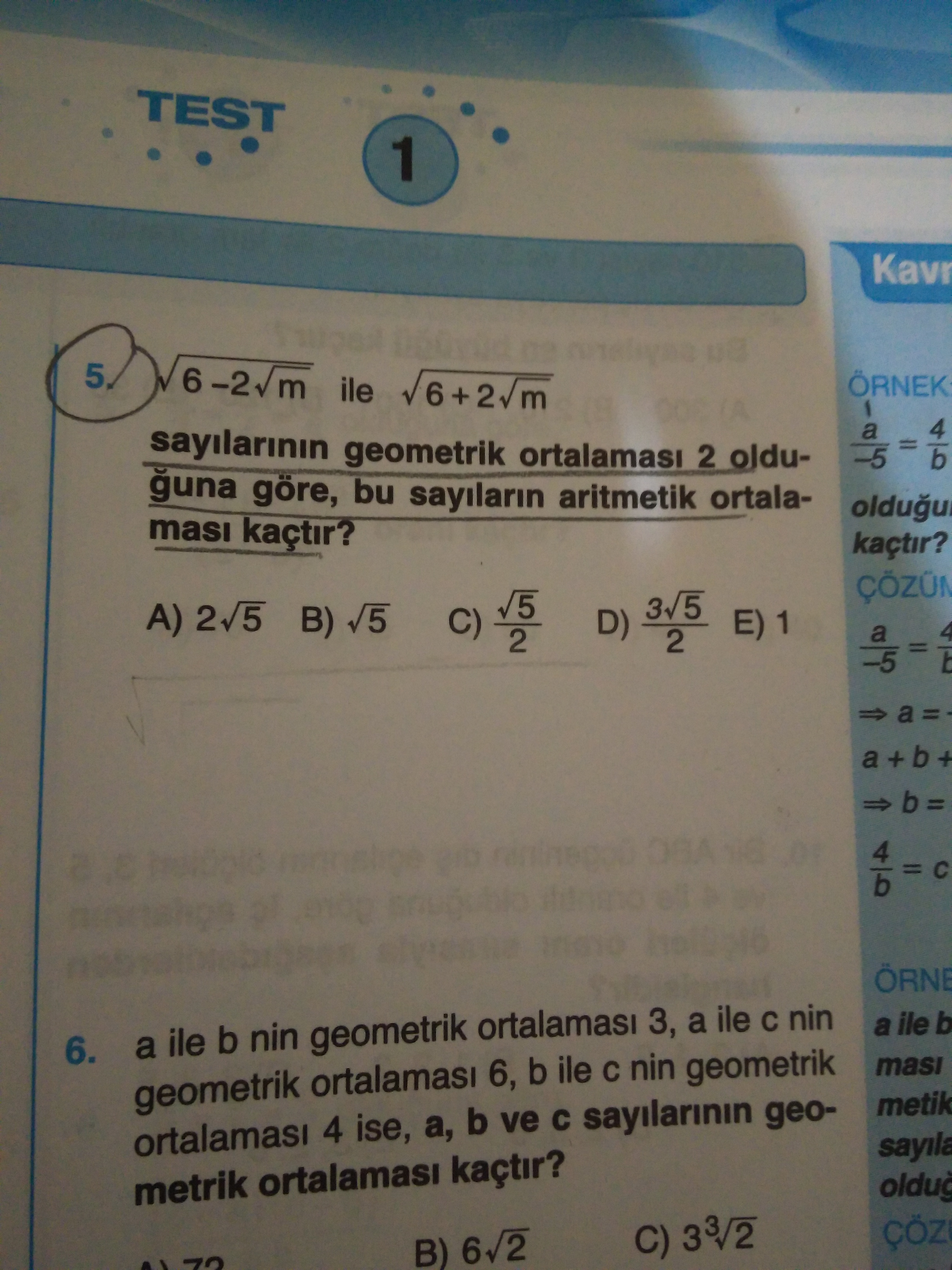 Geometrik orta
